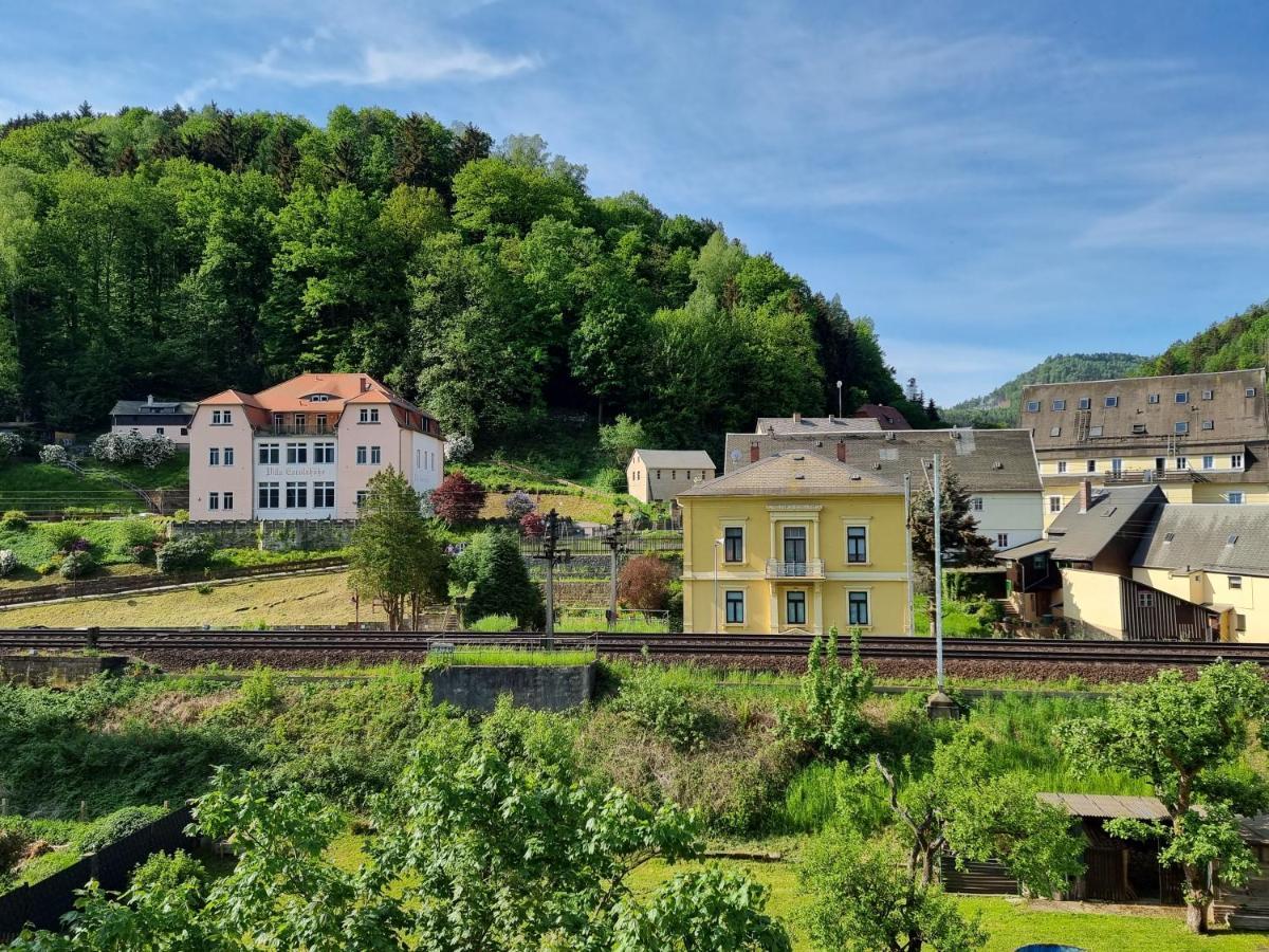 Ferienappartements Elbaussicht - Krippen Бад-Шандау Екстер'єр фото